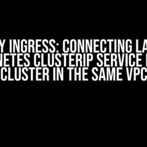 Emissary Ingress: Connecting Lambda to a Kubernetes ClusterIP Service in an EKS Cluster in the Same VPC