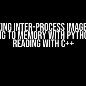 Unlocking Inter-Process Image Magic: Writing to Memory with Python and Reading with C++